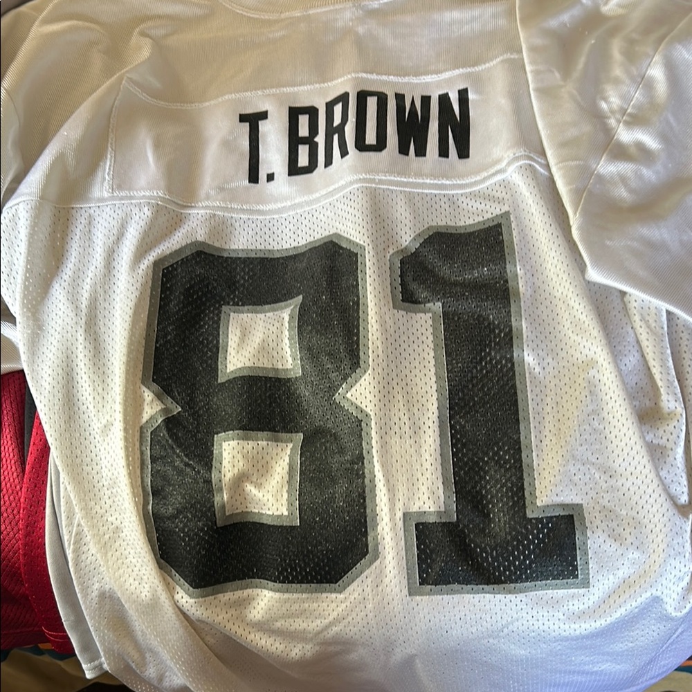 White and Black Football Jersey